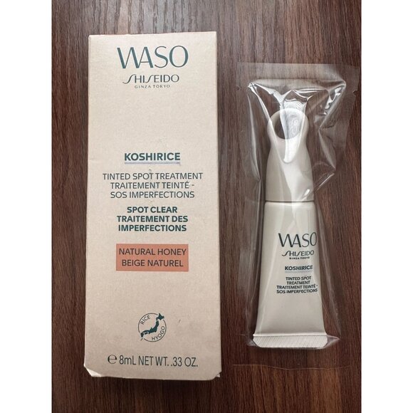Shiseido Waso Koshirice Tinted Spot Treatment Concealer SOS 0.33oz Natural Honey - Picture 1 of 9